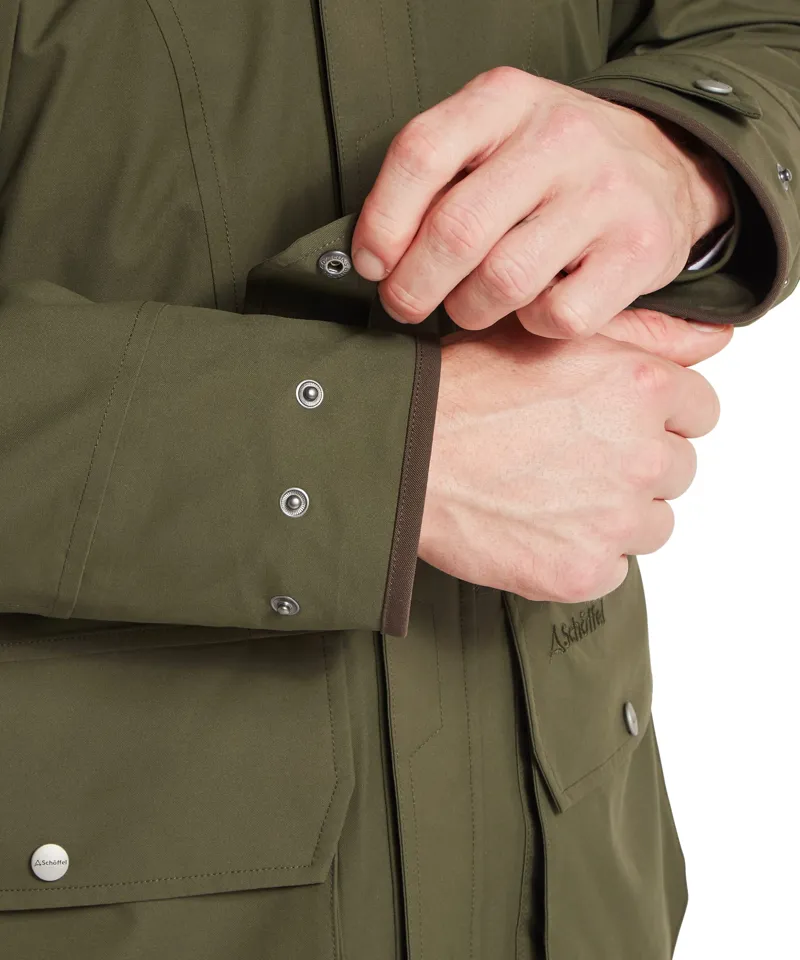 Schoffel Country Snipe Ultralight Coat in Forest-9