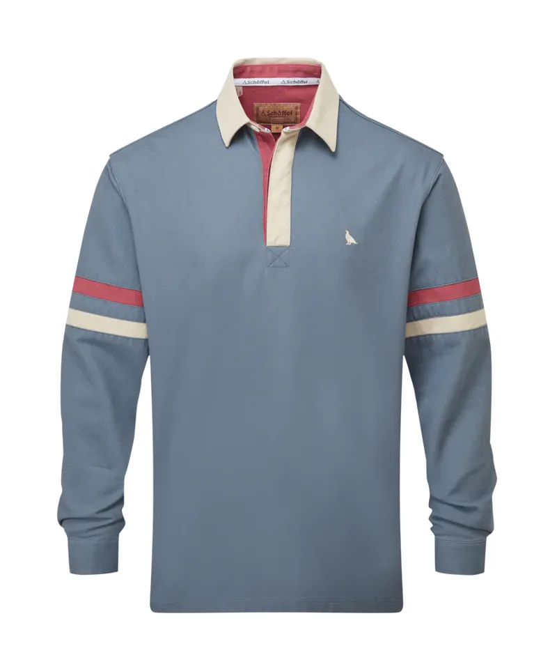 Schoffel Truro Deck Shirt Dark Pigeon