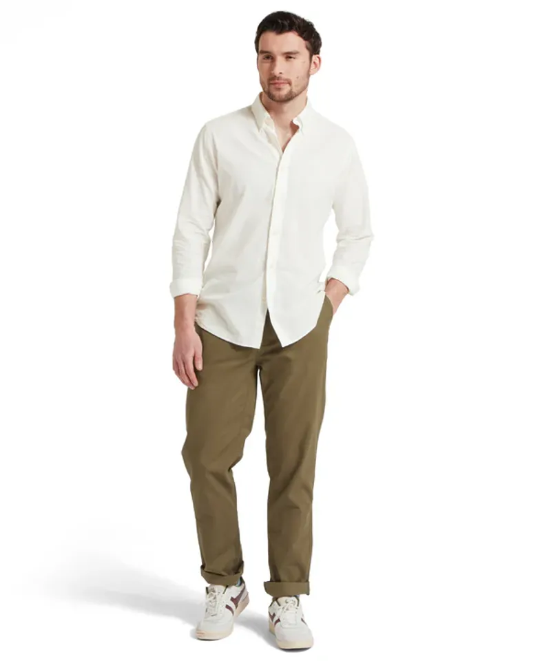 Schoffel Walsingham Linen Shirt White-4