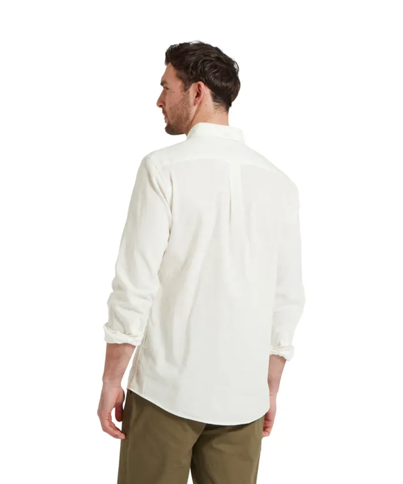 Schoffel Walsingham Linen Shirt White-2