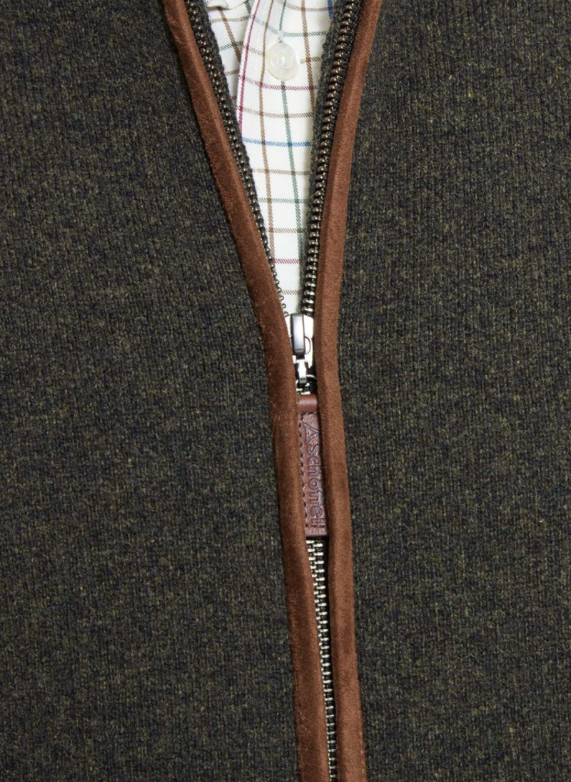 Schoffel Orkney Merino Gilet Loden Green-2