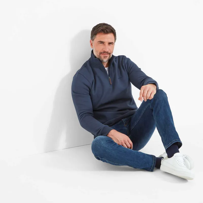 St Merryn Sweatshirt Navy-1