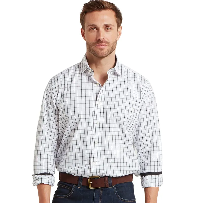 Schoffel Westminster Classic Shirt Navy Check
