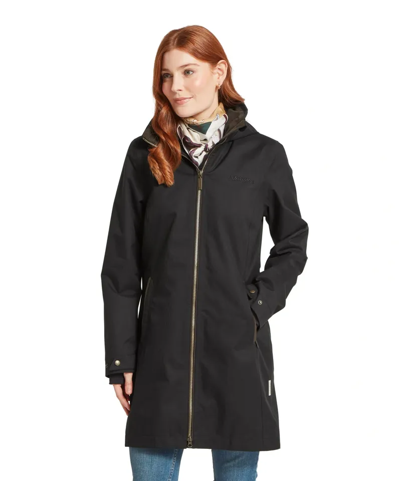 Schoffel Country Allexton Waterproof Coat in Charcoal-1