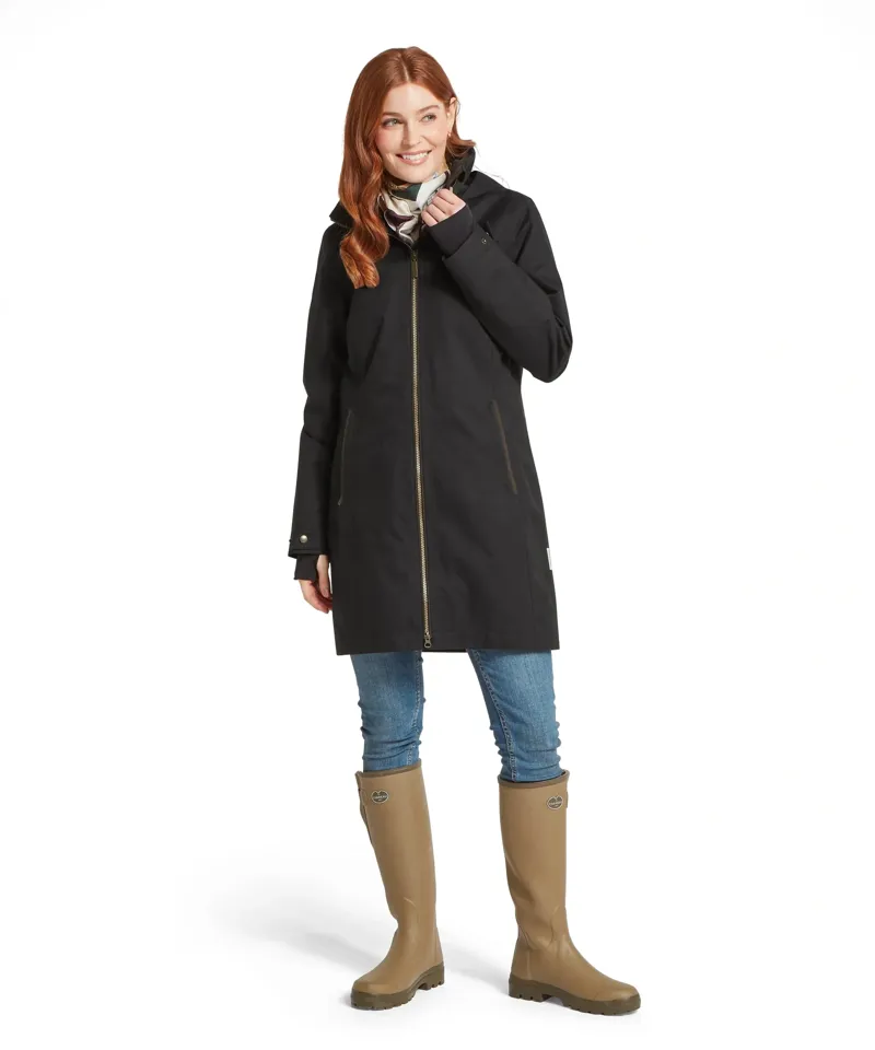 Schoffel Country Allexton Waterproof Coat in Charcoal-2