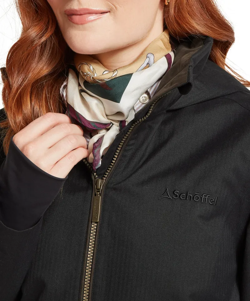 Schoffel Country Allexton Waterproof Coat in Charcoal-6