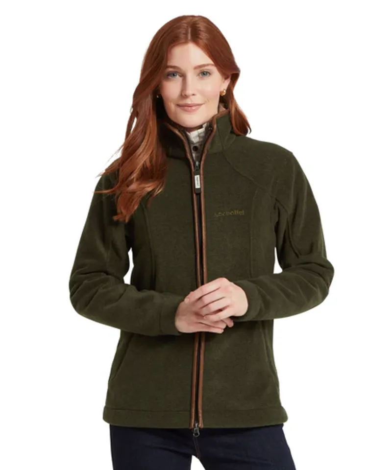Schoffel Burley II Fleece Dark Olive-1