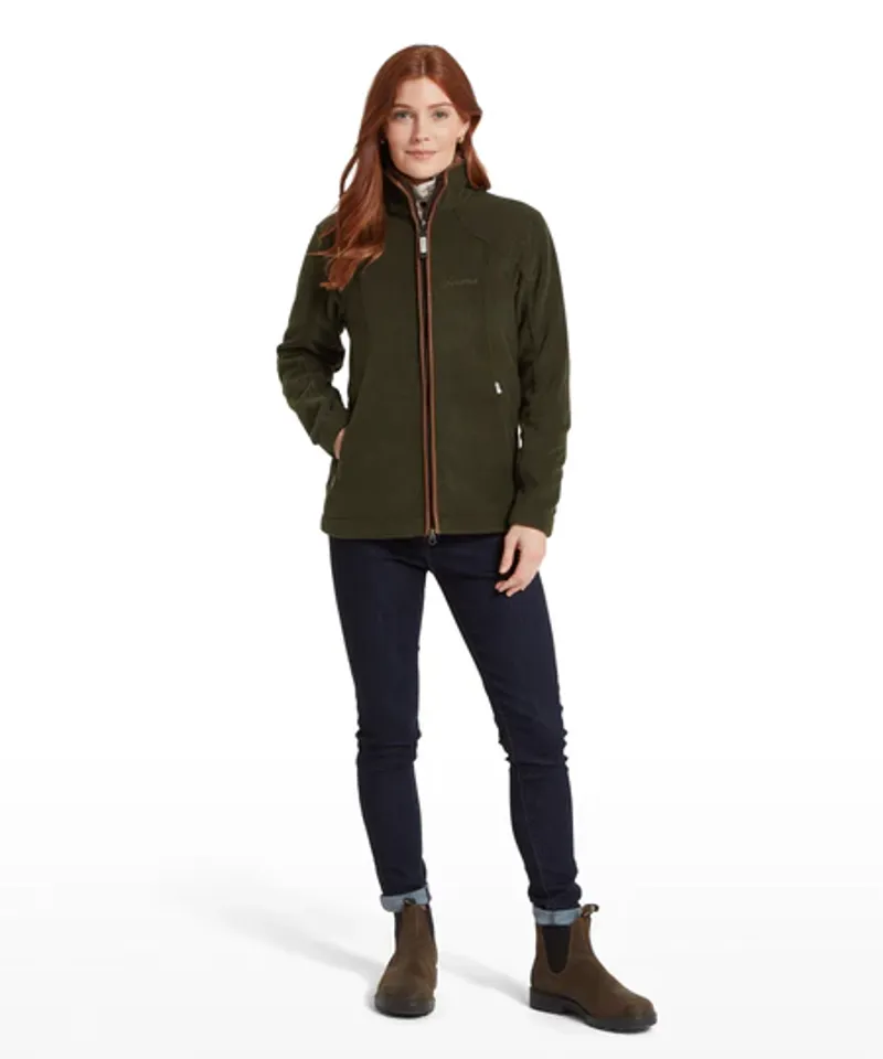 Schoffel Burley II Fleece Dark Olive-2