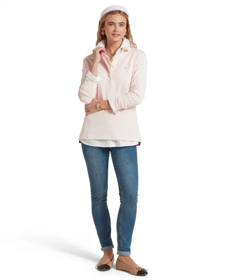 Schoffel Chapel Porth Rugby Shirt Mauve Blush-3