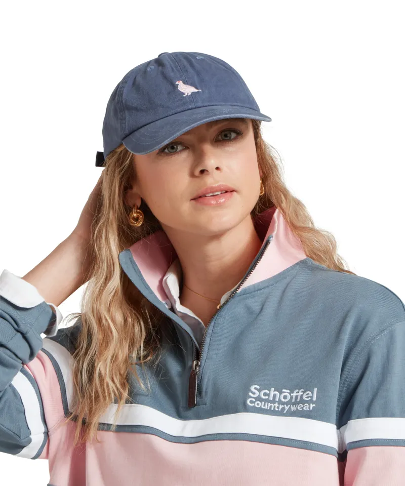 Schoffel Colwell Cap Pigeon Blue-2