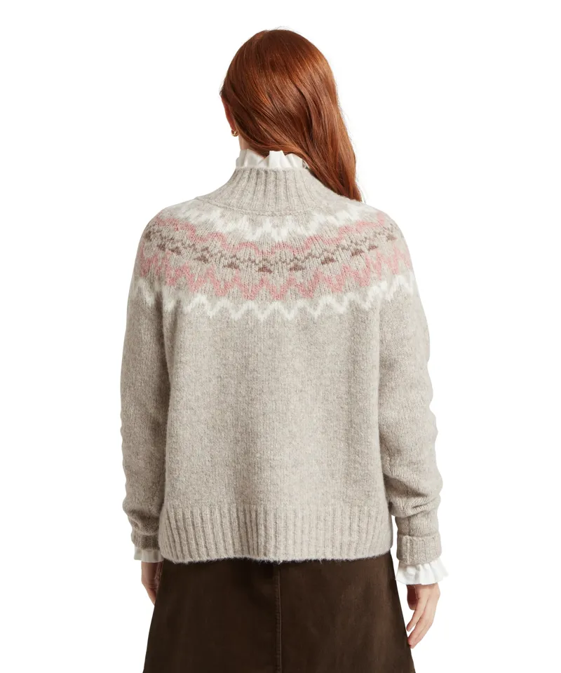 schoffel Evie Fairisle Jumper Cobblestone-4