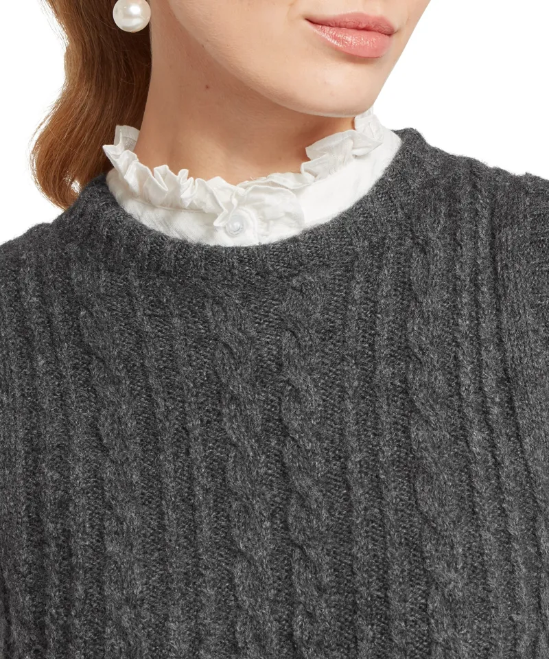 Schoffel Country Evie Sleeveless Jumper in Charcoal-5