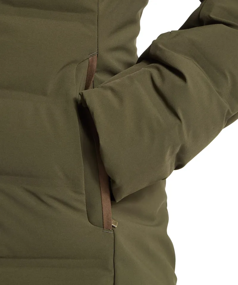 Schoffel Country Hurlingham Waterproof Down Coat in Forest-9