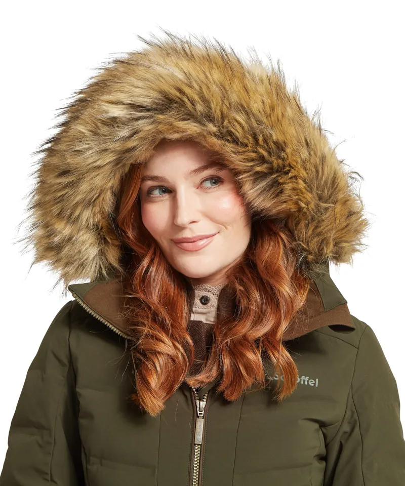 Schoffel Country Hurlingham Waterproof Down Coat in Forest-7
