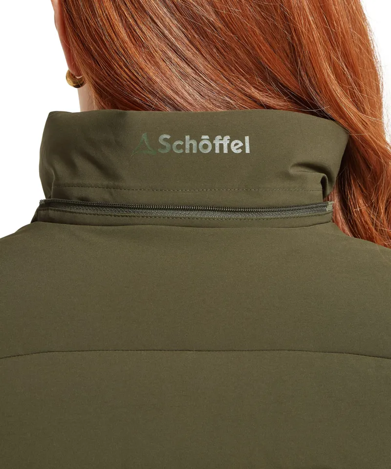 Schoffel Country Hurlingham Waterproof Down Coat in Forest-10