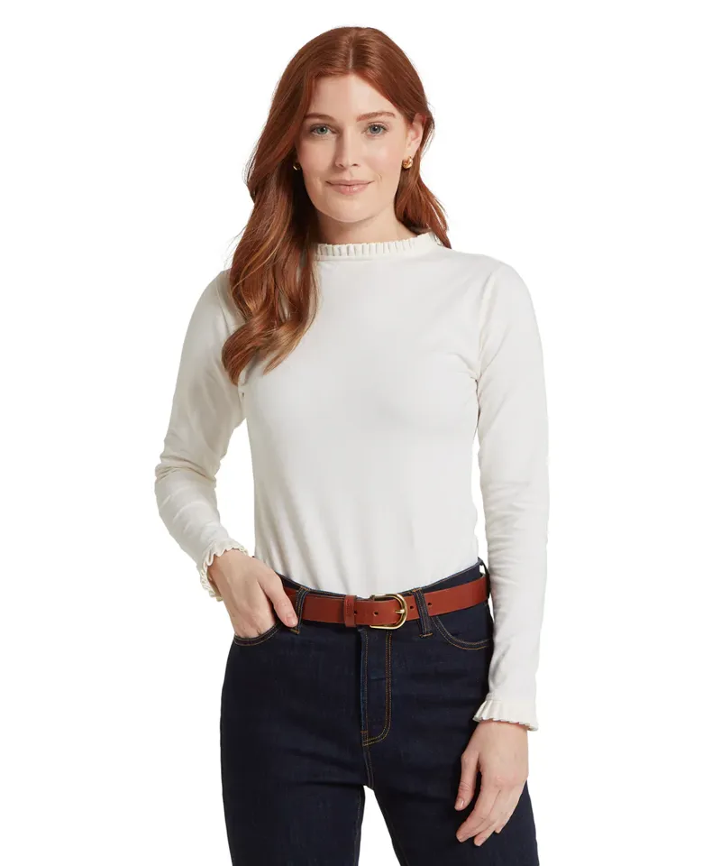 Schoffel Ilkley Top Soft White-1