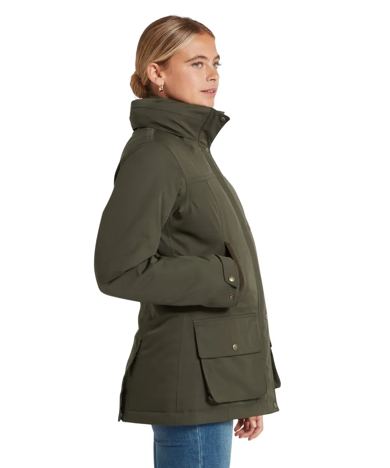 Schoffel Langton Country Coat Dark Woodland-2