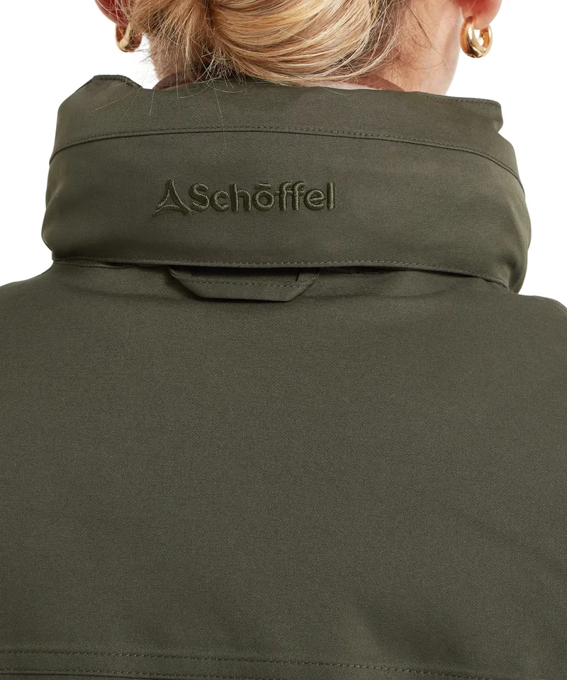 Schoffel Langton Country Coat Dark Woodland-4