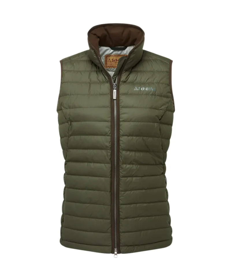 Schoffel Launde Down Gilet Woodland