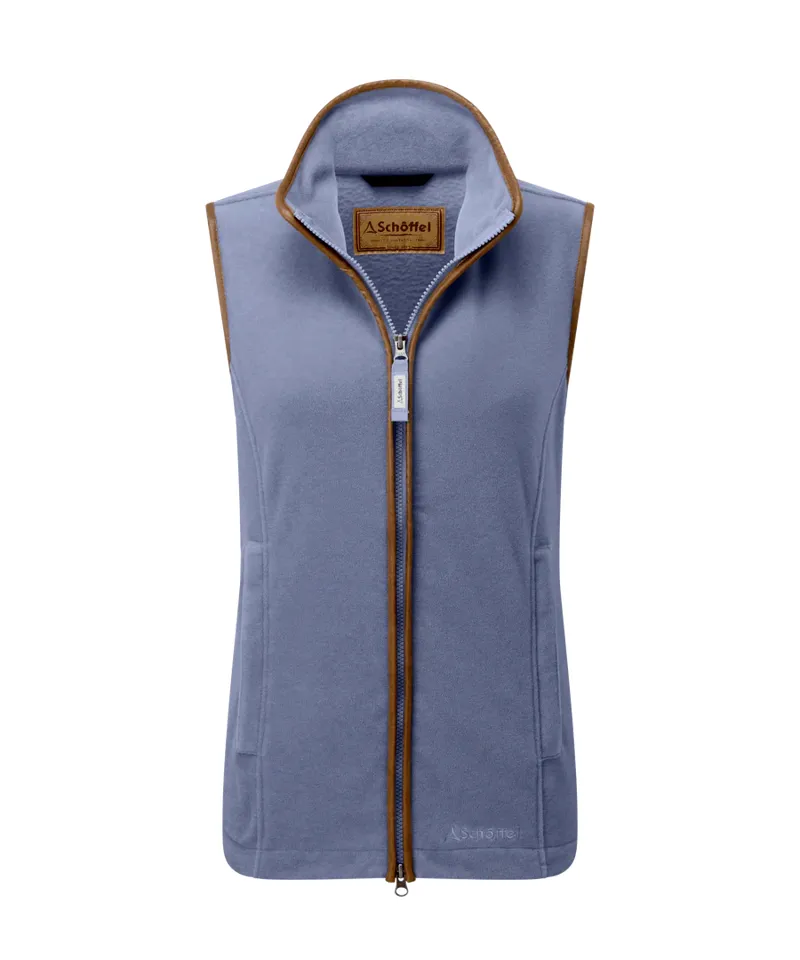 Schoffel Lyndon II Fleece Gilet Stone Blue