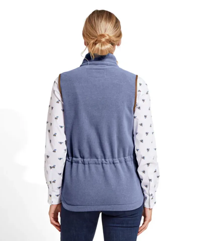 Schoffel Lyndon II Fleece Gilet Stone Blue-3
