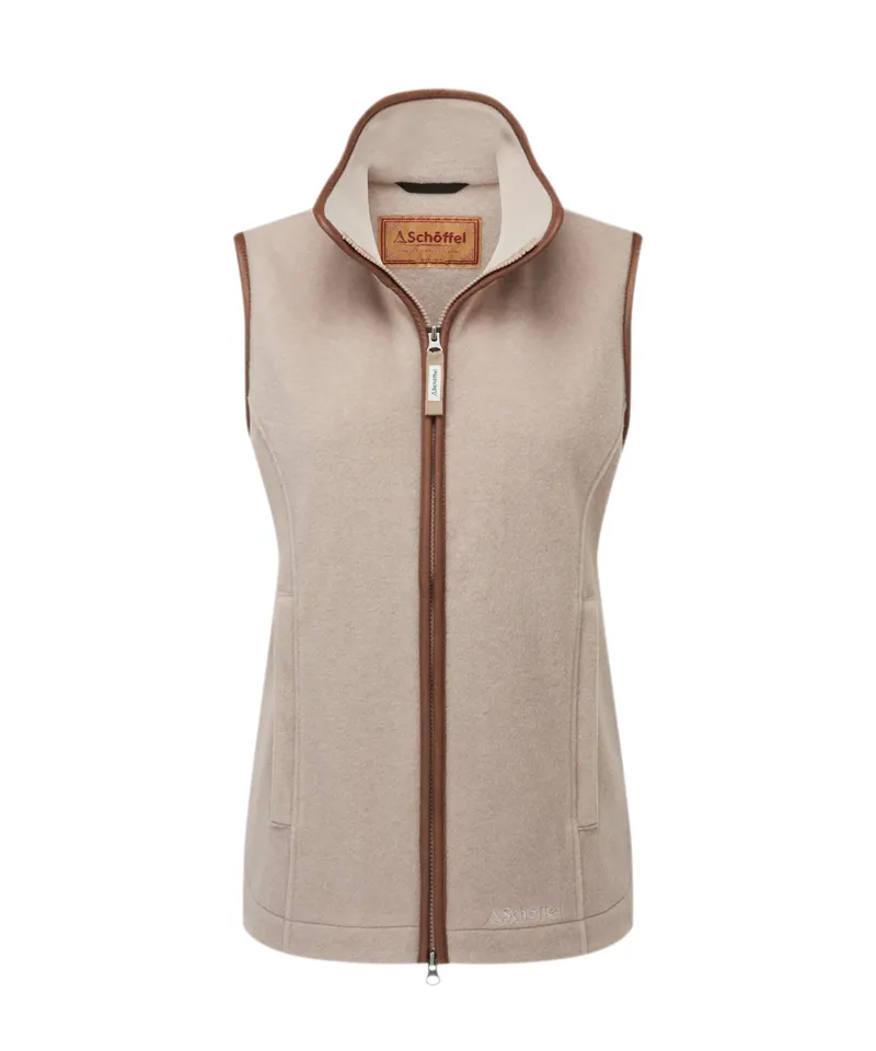 Schoffel Lyndon Fleece Gilet Mushroom