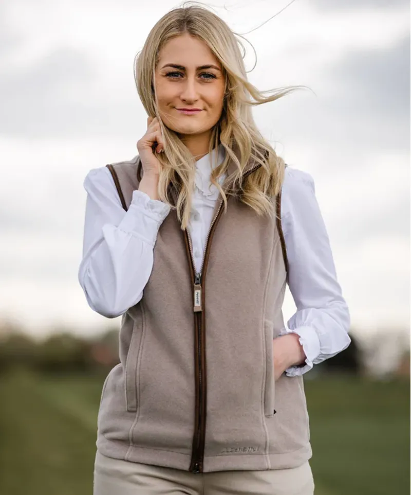 Schoffel Lyndon Fleece Gilet Mushroom-2