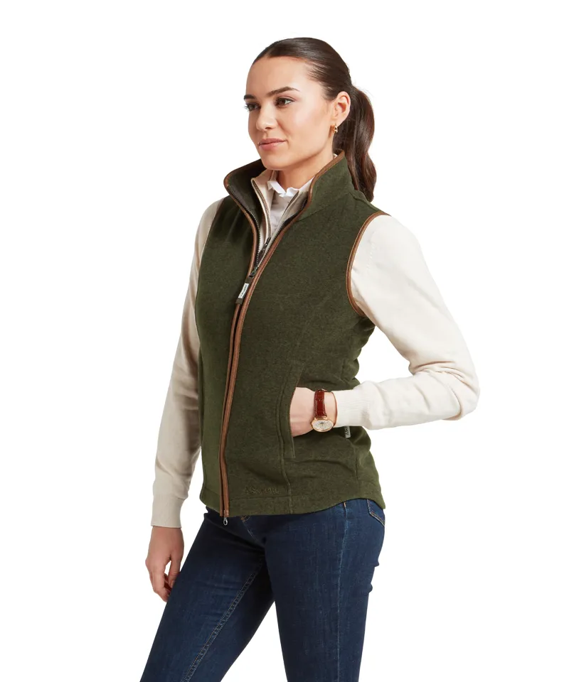 Schoffel Lyndon II Fleece Gilet Dark Olive-2