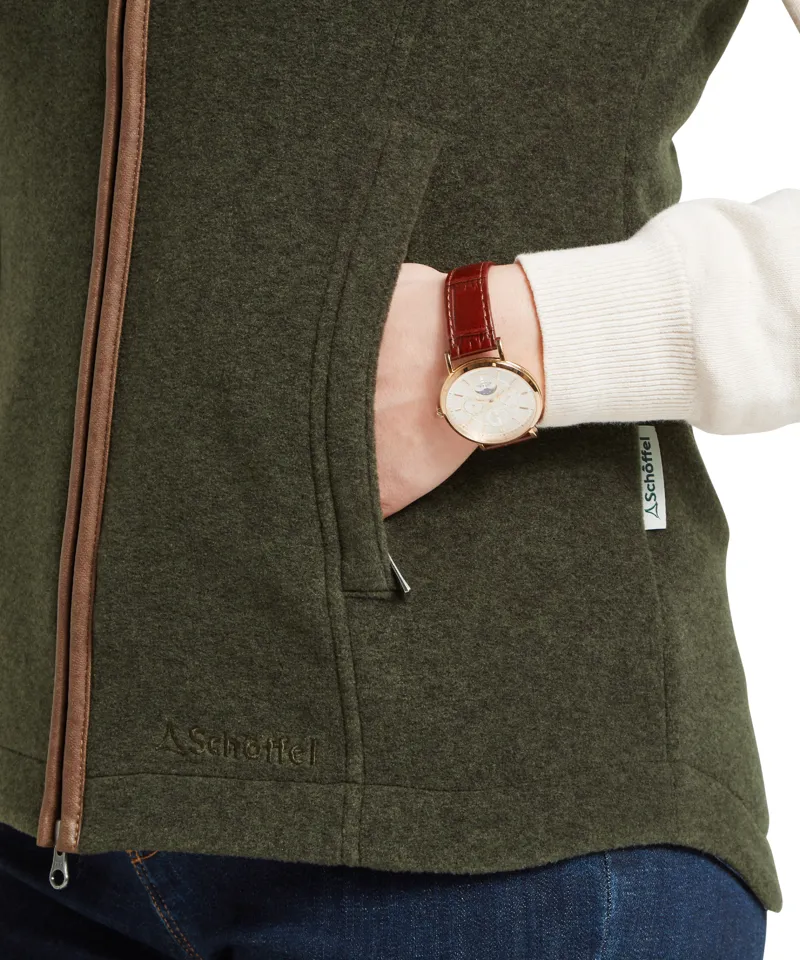 Schoffel Lyndon II Fleece Gilet Dark Olive-4