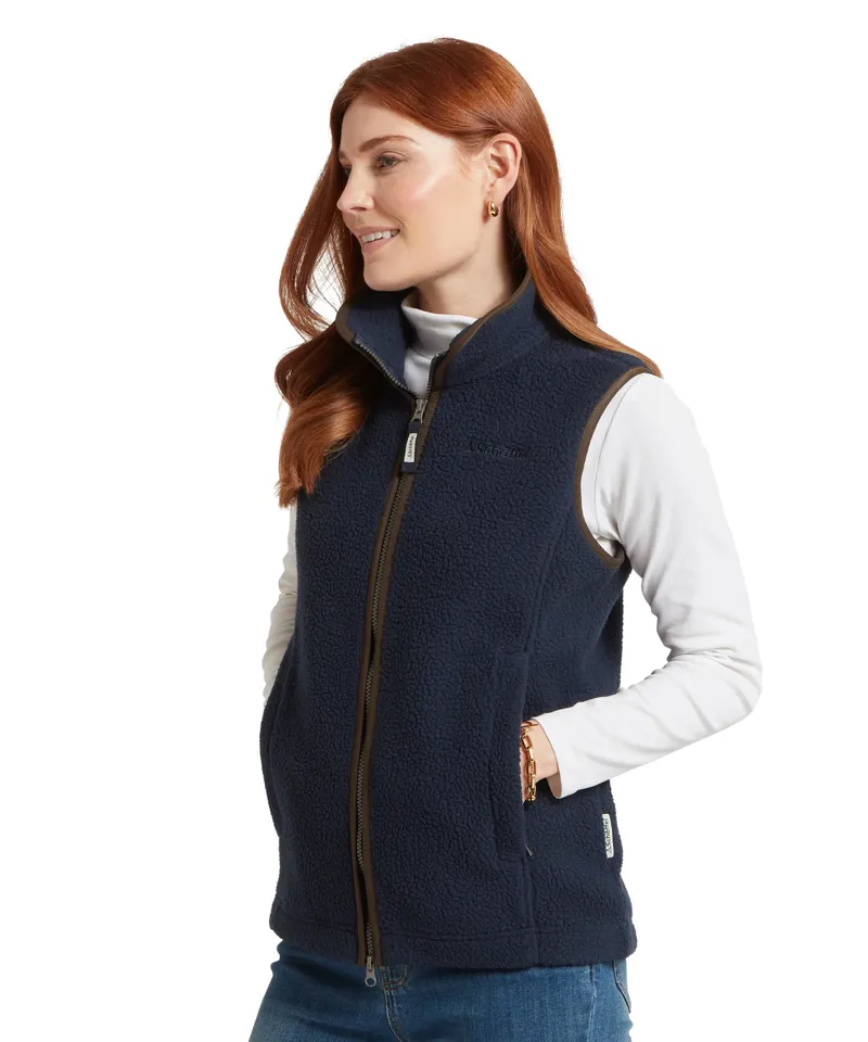 Schoffel Lyndon Retro Flecce Gilet True Navy-2