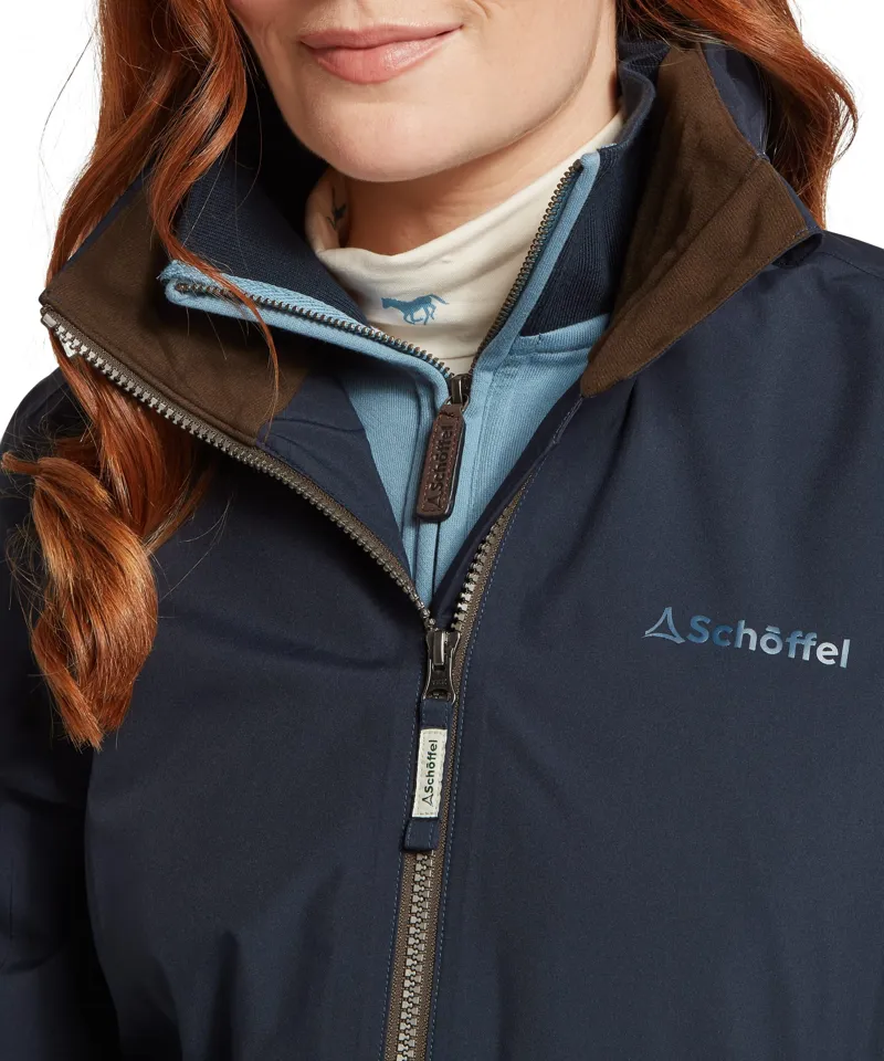 Schoffel Country Manton Lightweight Jacket in Dark Navy-6