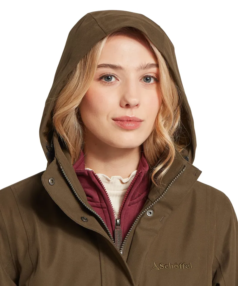 Schoffel Country Marefield Waterproof Coat in Dark Caper-4