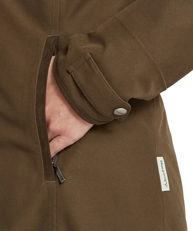 Schoffel Country Marefield Waterproof Coat in Dark Caper-12