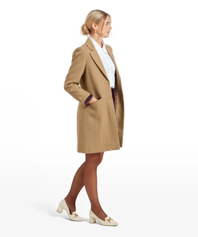 Schoffel Moray Tweed Jacket Oak Herringbone-2