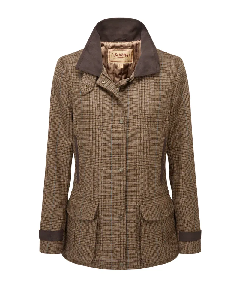 Schoffel Murra Tweed Coat Teviot Tweed