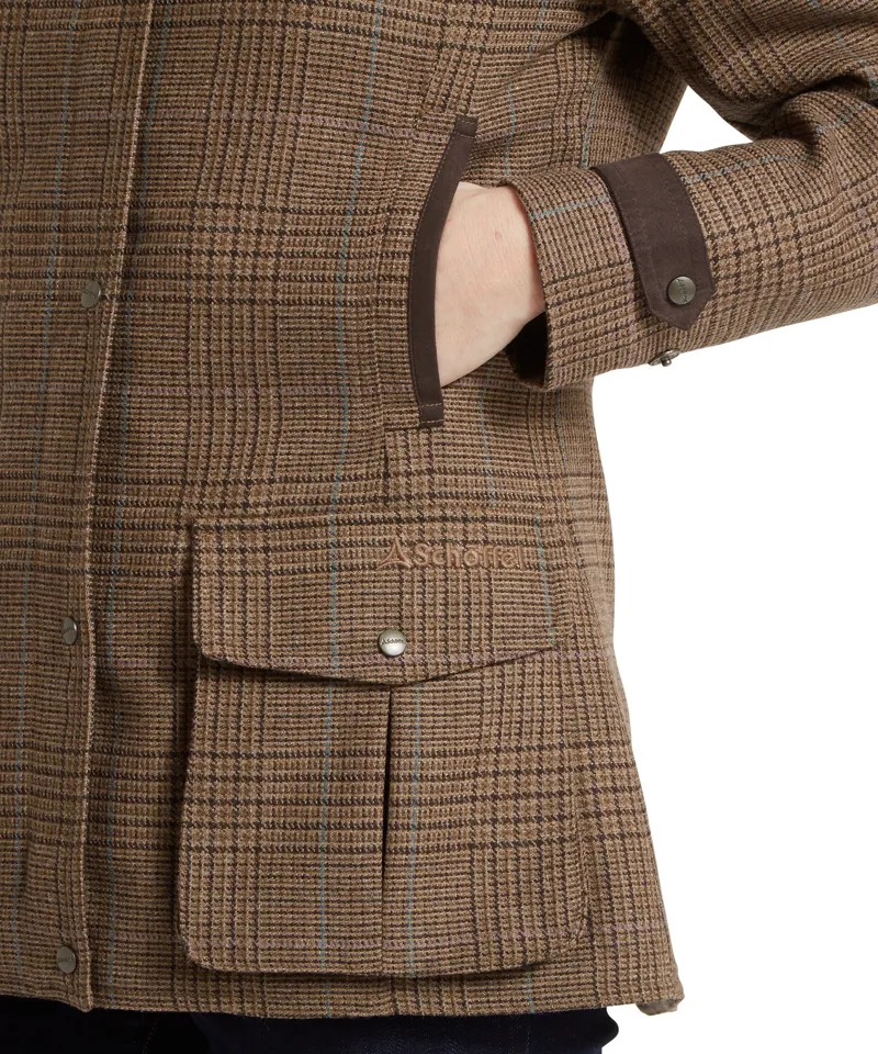 Schoffel Murra Tweed Coat Teviot Tweed-1