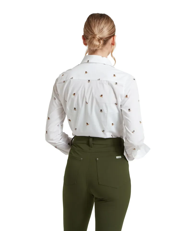 Schoffel Norfolk Shirt Painted Bee-2