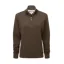 Schoffel Polperro Pima Cotton Quarter Zip Chocolate