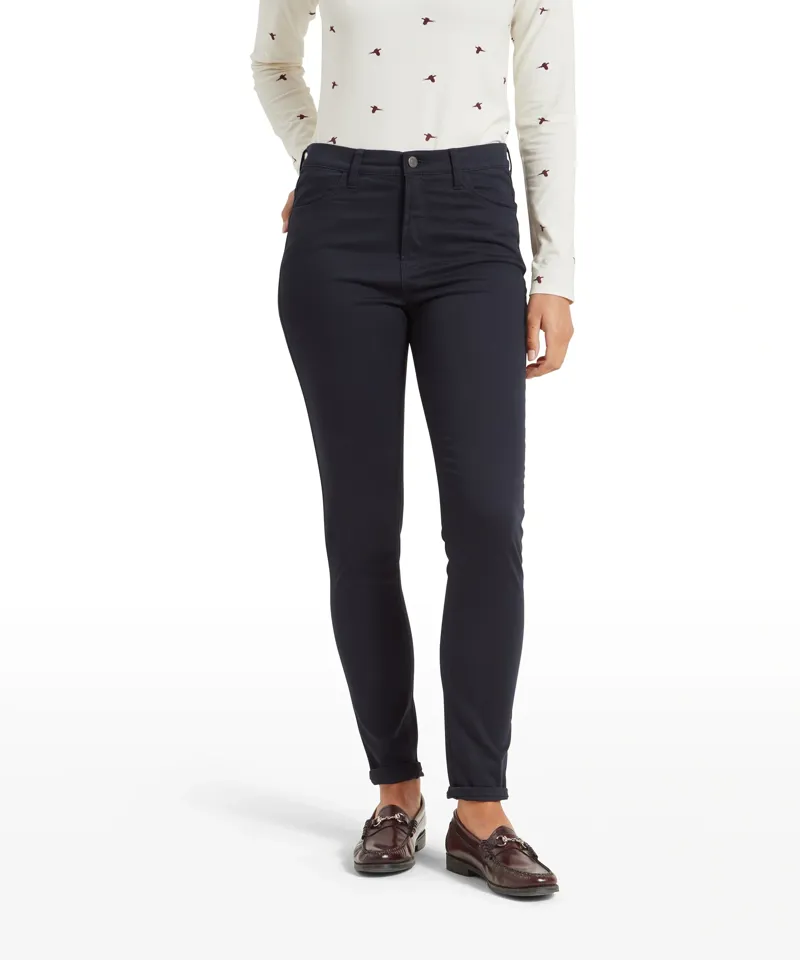 Schoffel Country Poppy Jean in Navy