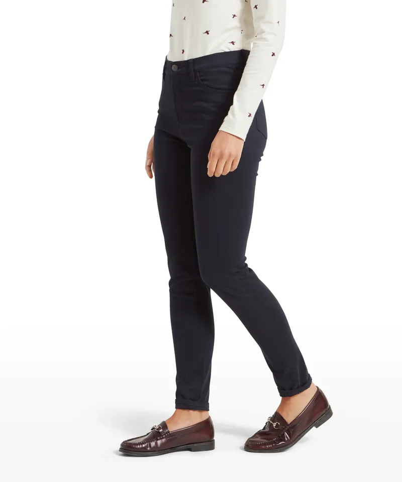 Schoffel Country Poppy Jean in Navy-3