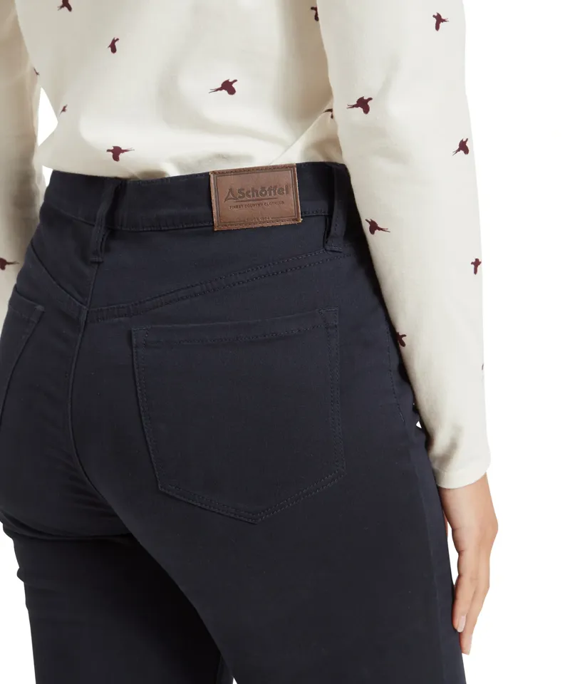 Schoffel Country Poppy Jean in Navy-7