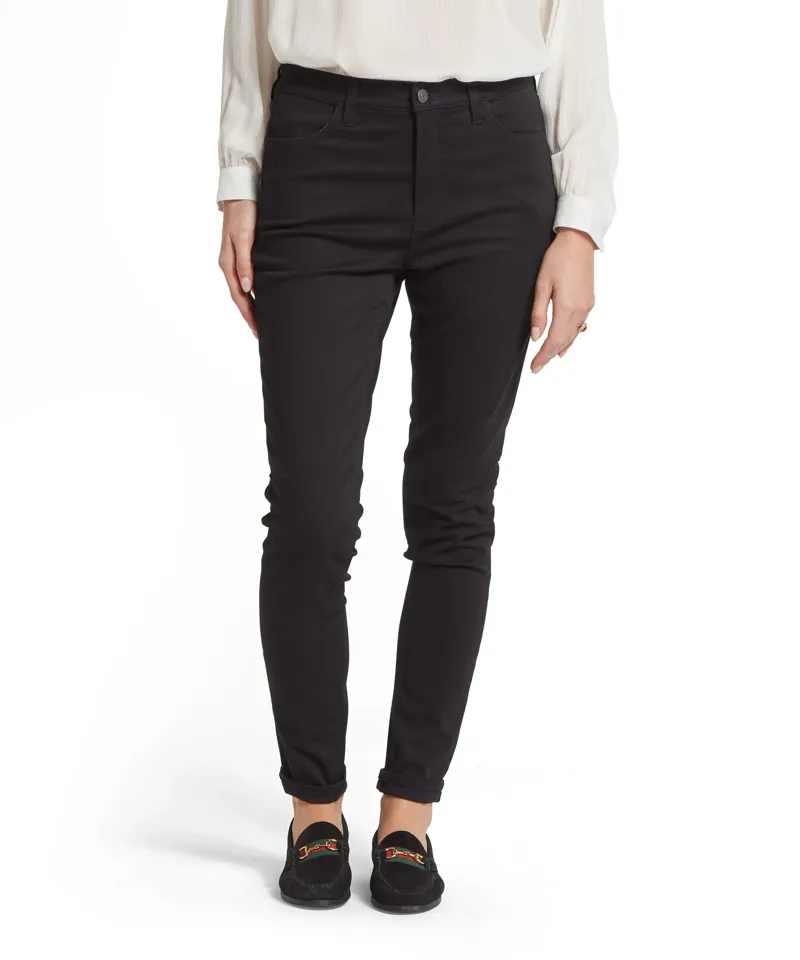 Schoffel Country Poppy Jean in Black-2