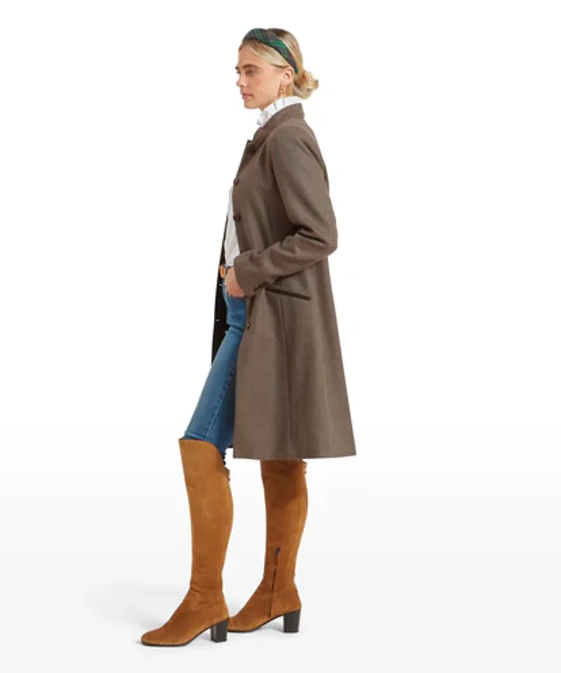 Schoffel Portree Tweed Herringbone Jacket Loden Green-1