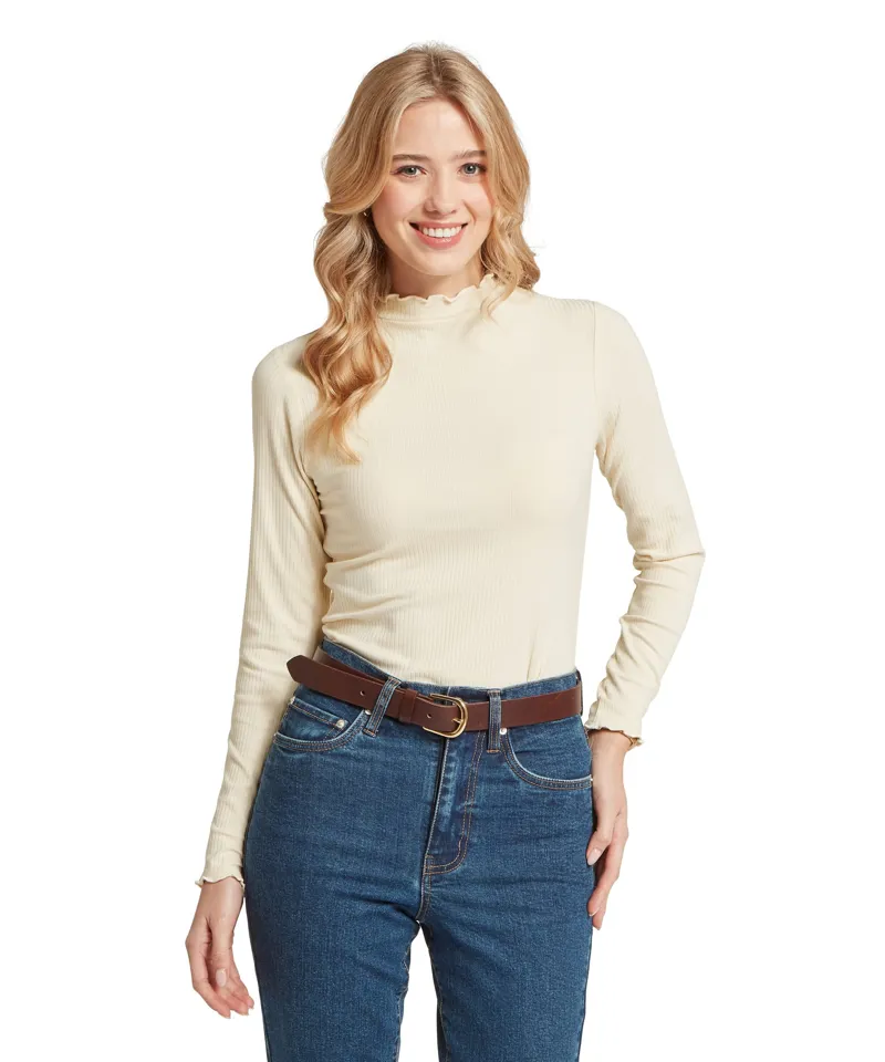 Schoffel Country Roseberry Top in Oat-1