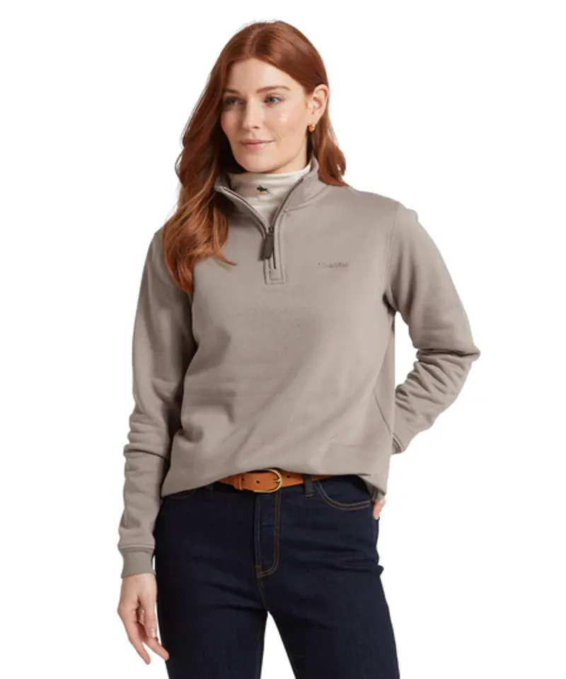 Schoffel Sennen Cove Sweatshirt Mushroom