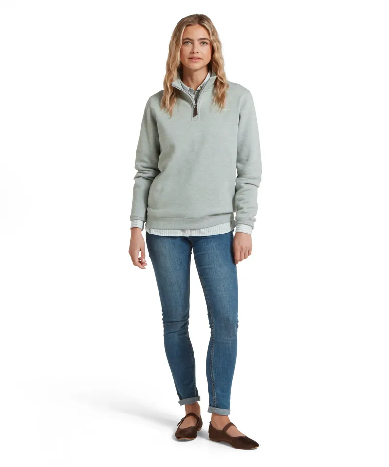 Schoffel Sennen Cove Sweatshirt Aqua Grey-2