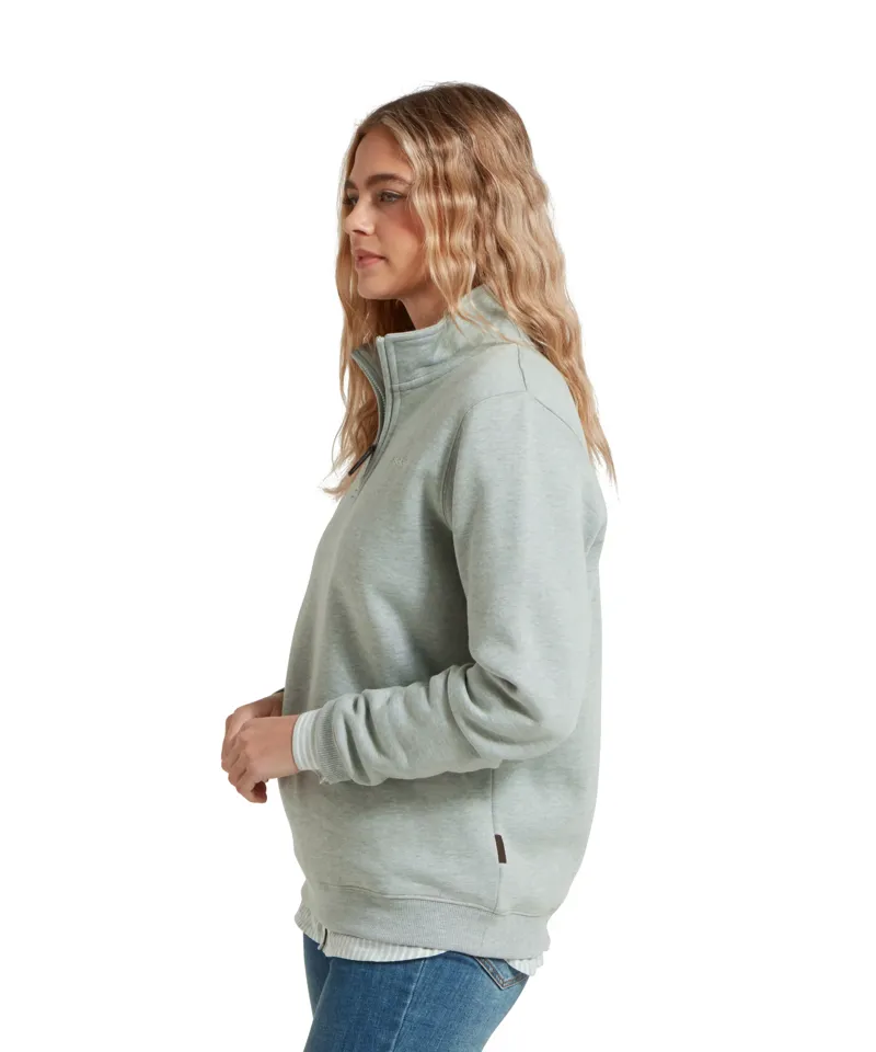 Schoffel Sennen Cove Sweatshirt Aqua Grey-1