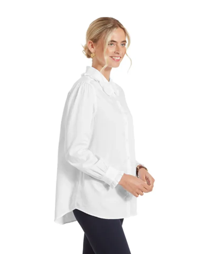 Schoffel Somerleyton Shirt White-3