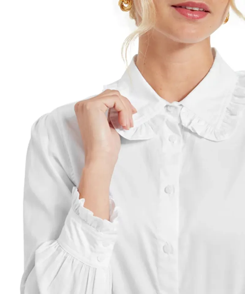 Schoffel Somerleyton Shirt White-7