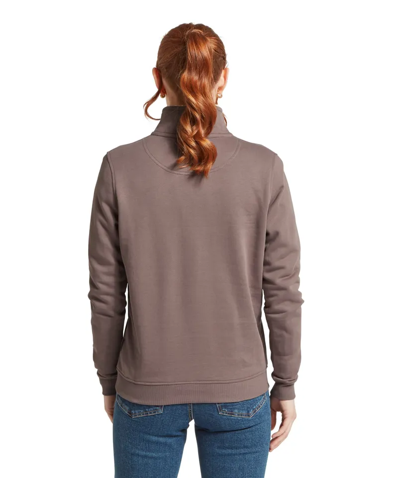 Schoffel Country St Agnes Sweatshirt in Truffle-4